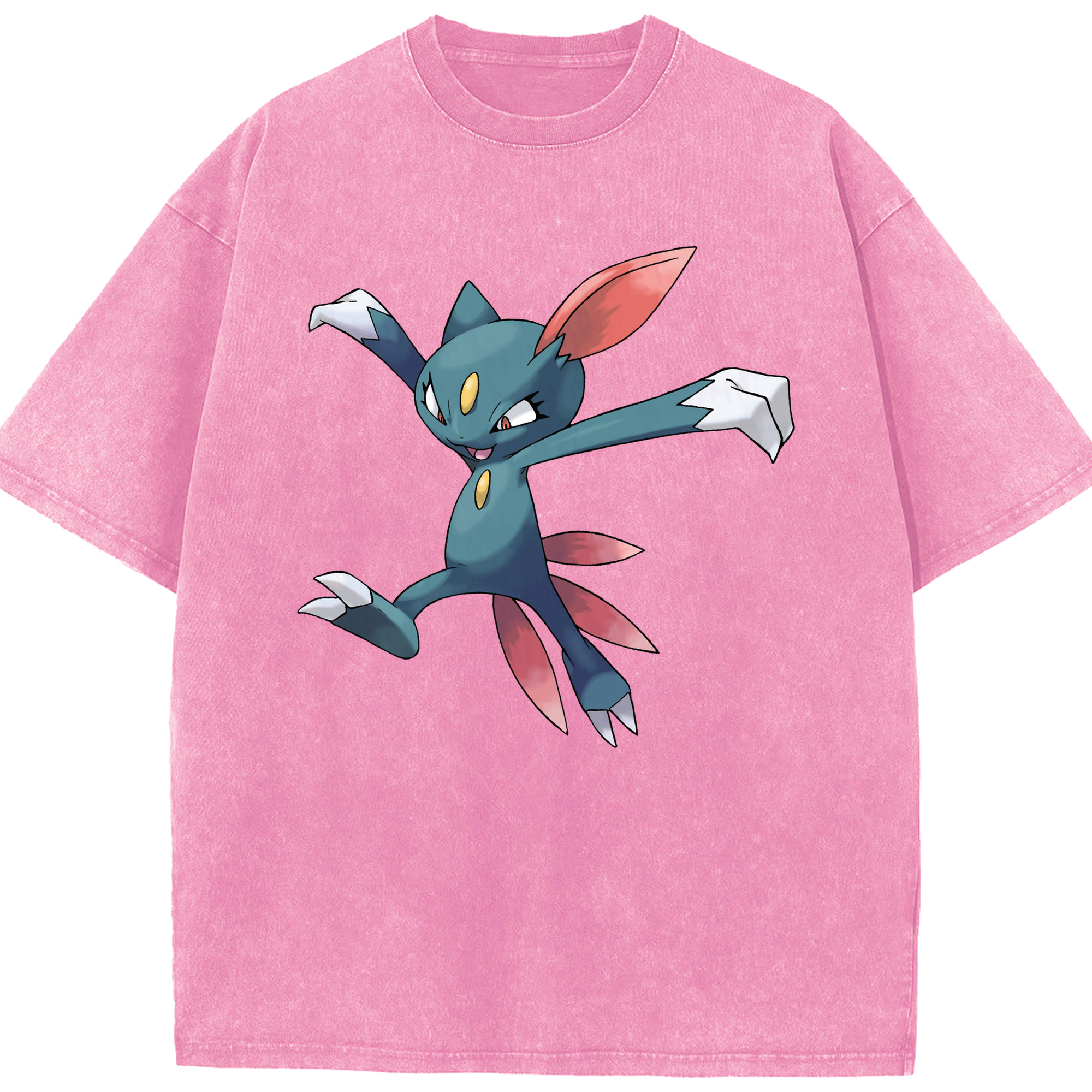 （画像用） ポケットモンスター Pokémon 綿100% ヴィンテージ風 半袖Tシャツ（フロントプリント）